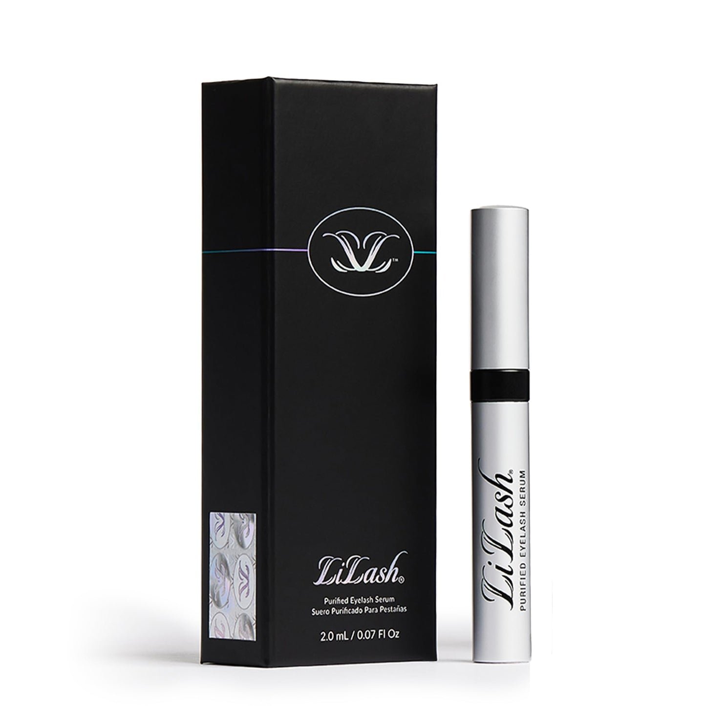 LiLash Purified Eyelash Serum for Longer Fuller Lashes Vegan Safe for Sensitive Eyes 2ml