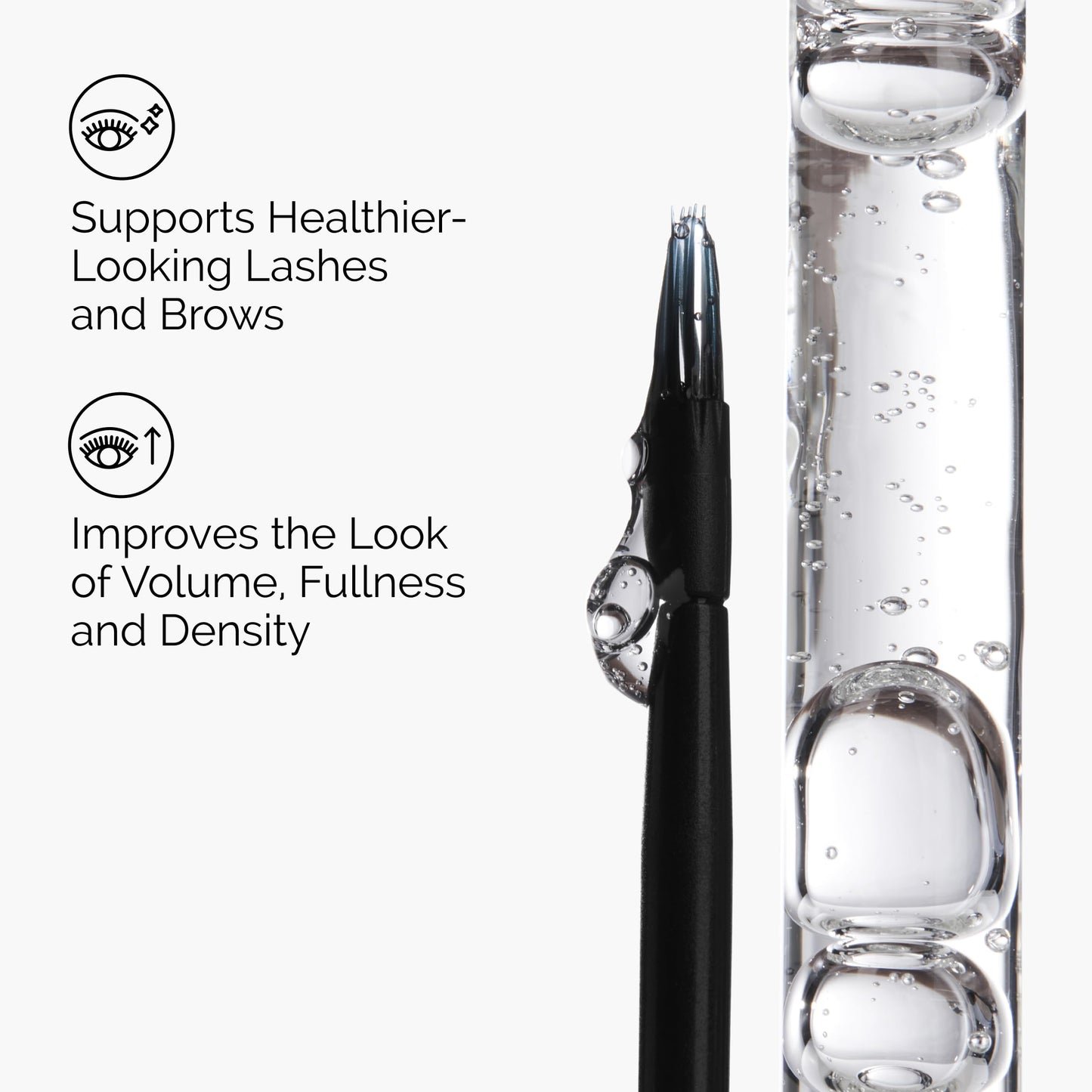 The Ordinary Multi-Peptide Lash and Brow Serum, Peptide-Powered Formula for Thicker, Fuller Looking Lashes & Brows, 0.16 Fl Oz