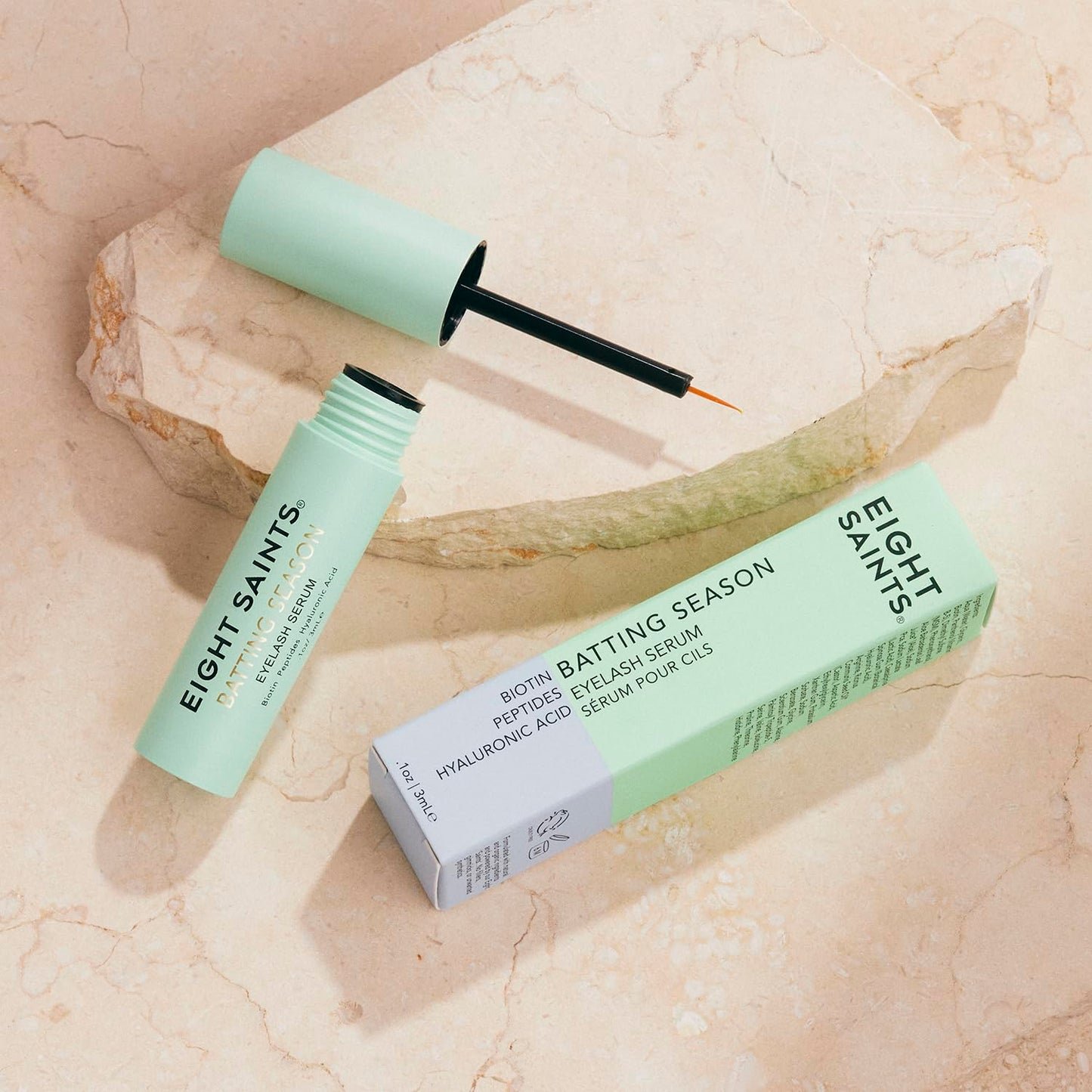 Eight Saints Batting Season Eyelash Growth Serum with Biotin Peptides for Longer Thicker Lashes 3ml