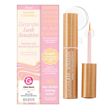 GrandeLASH-Sensitive Peptide Lash Serum for Fuller Longer Natural Eyelashes Sensitive Eyes 2ml