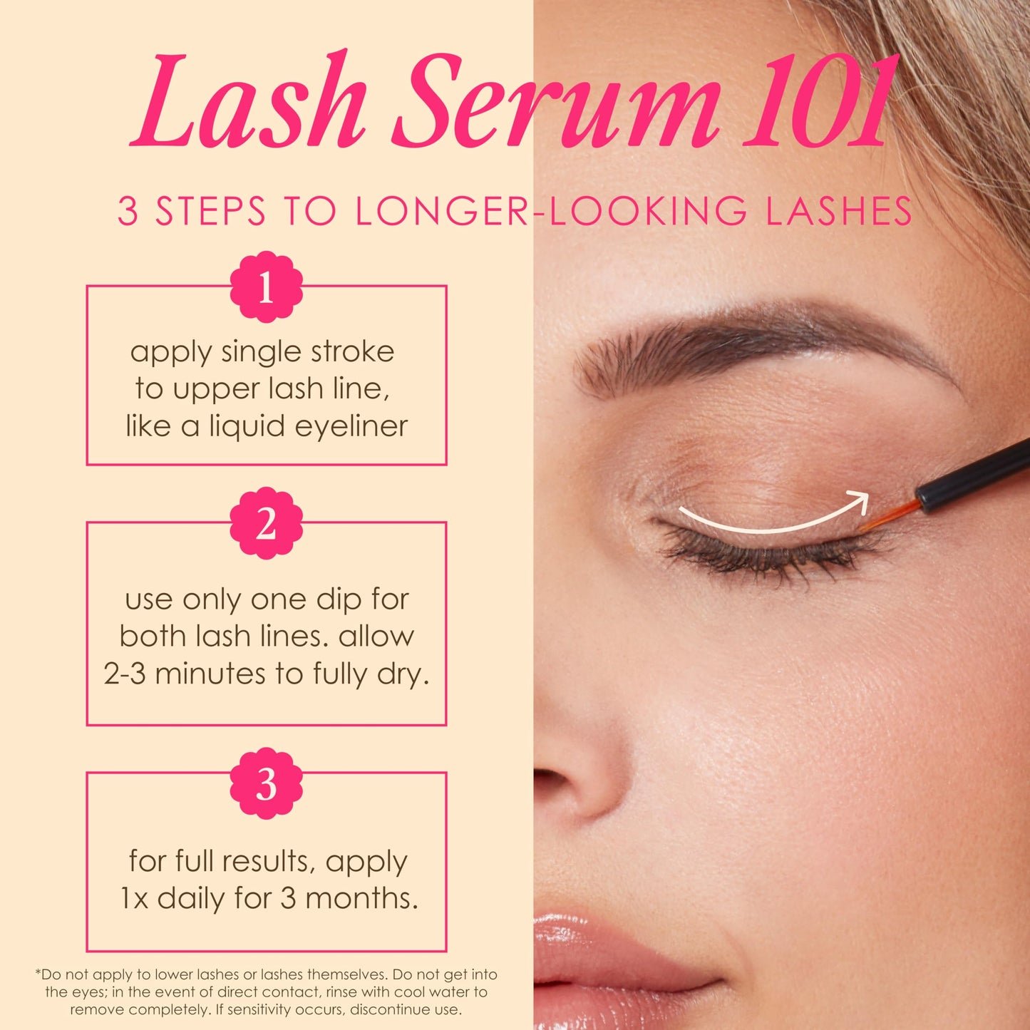GrandeLASH-MD Lash Enhancing Serum with Peptides & Vitamins for Longer Fuller Lashes 1ml